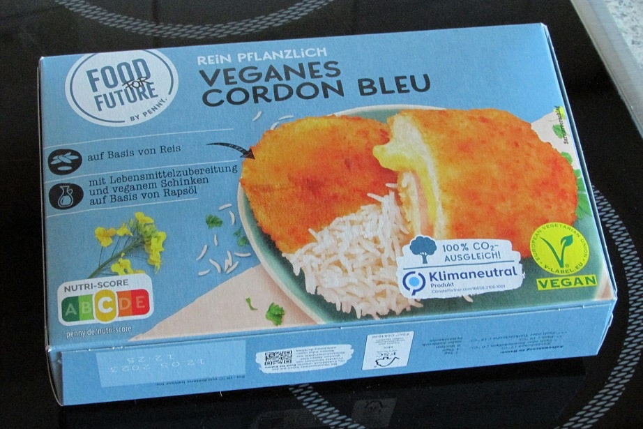 Food for Future veganes Cordon Blue