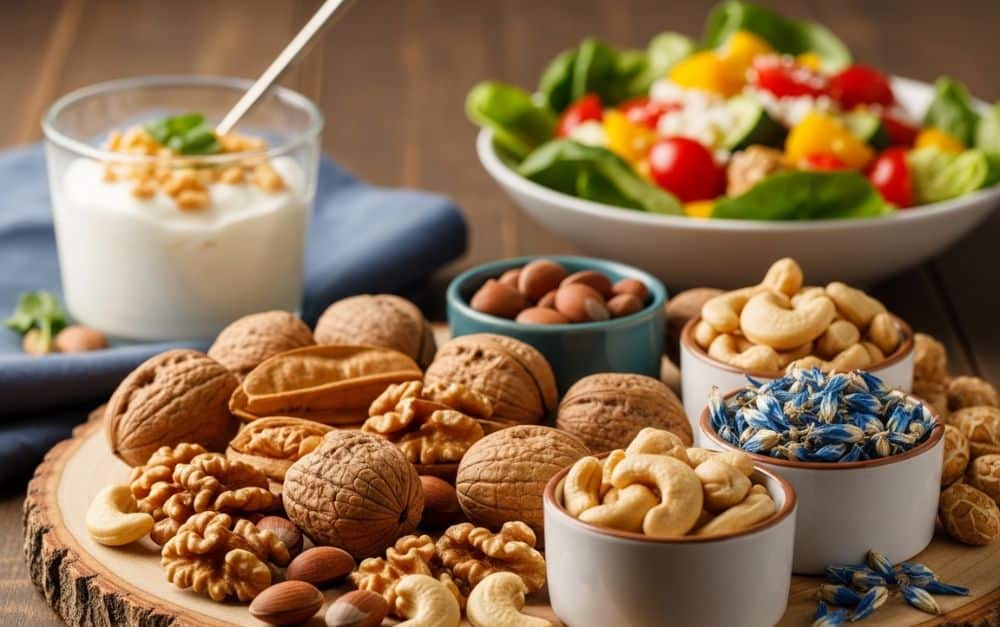 Kerne und Nüsse als sinnvolle Ergänzung bei einer vegetarischen Ernährung